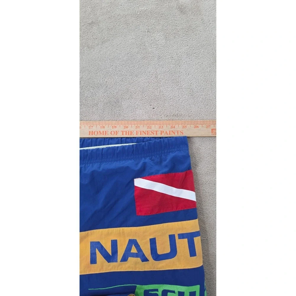 Vintage Y2K Nautica Scuba Swim Trunks Shorts Lined Size XL 50